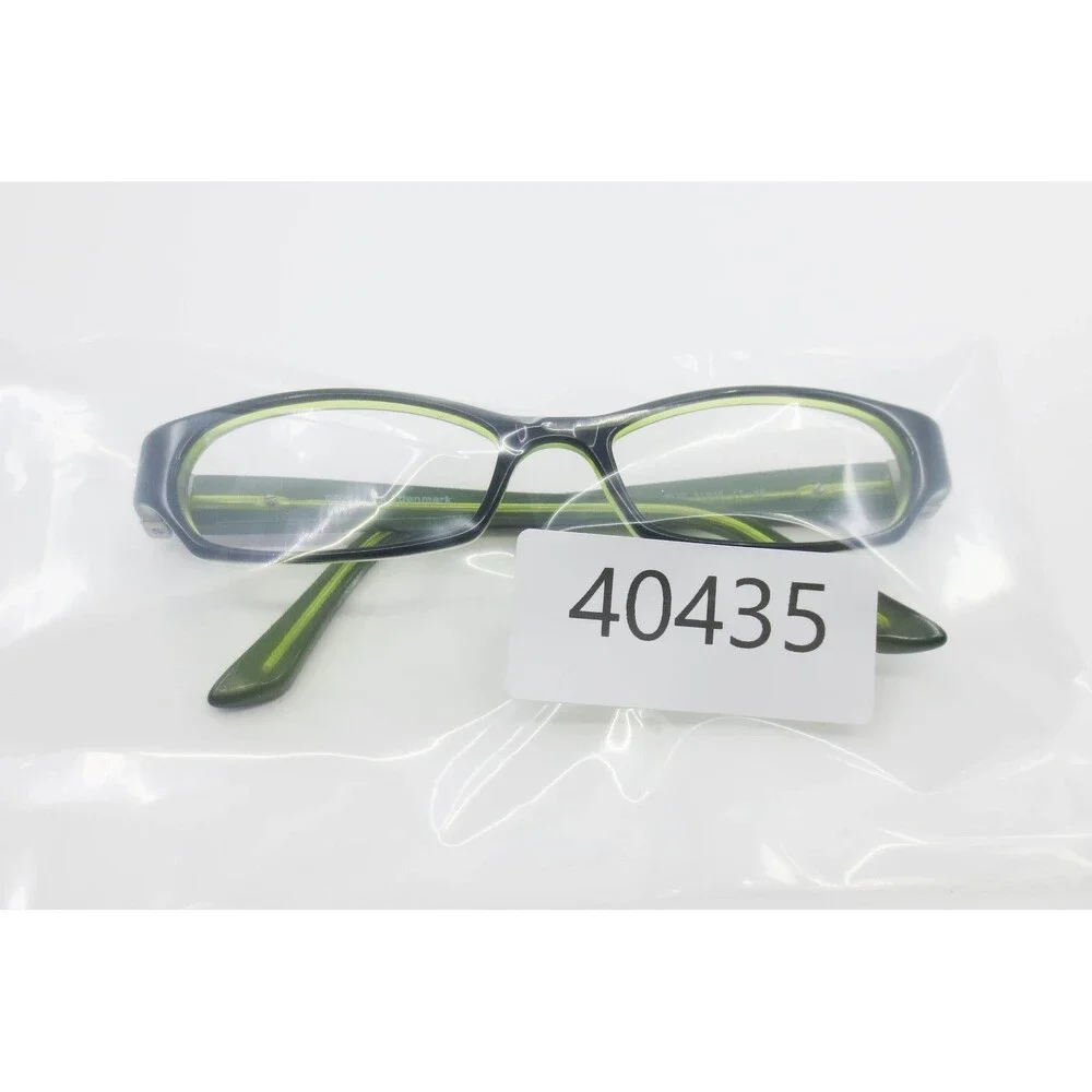 ProDesign Denmark 7601 c.9532 Black Lime Green Rectangular Eyeglasses 51-16-135